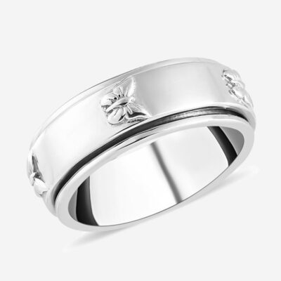 butterfly band ring