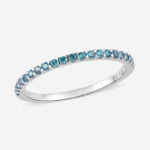 silver eternity band